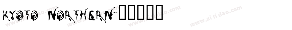 kyoto northern字体转换